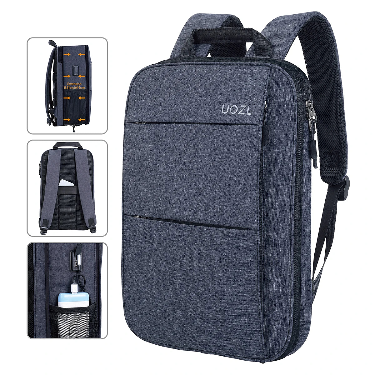 Sac à dos ordinateur de voyageur 14 pouces