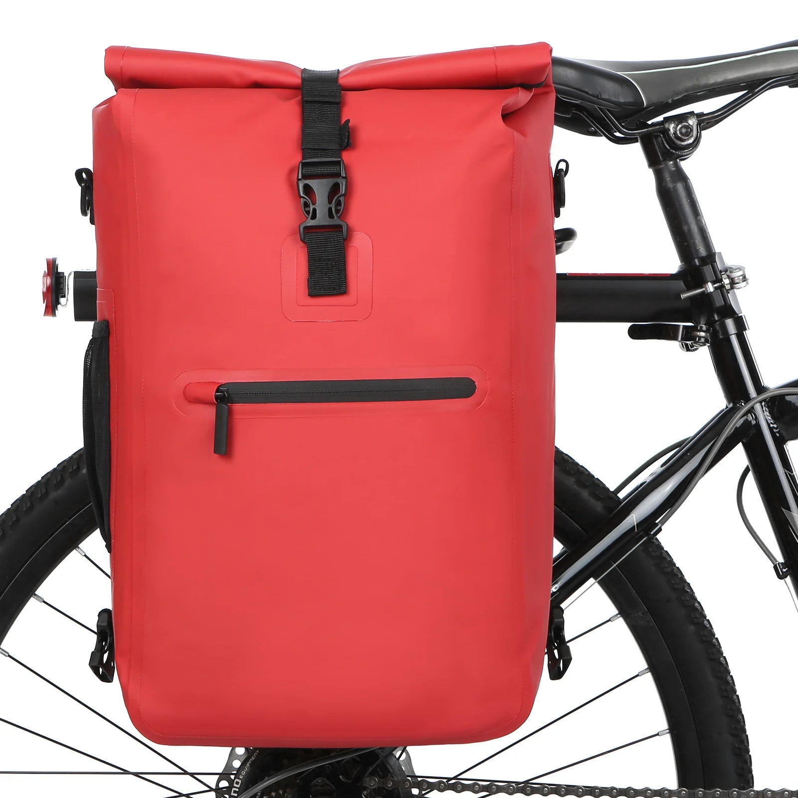 Sac ordinateur rouge pour vélo