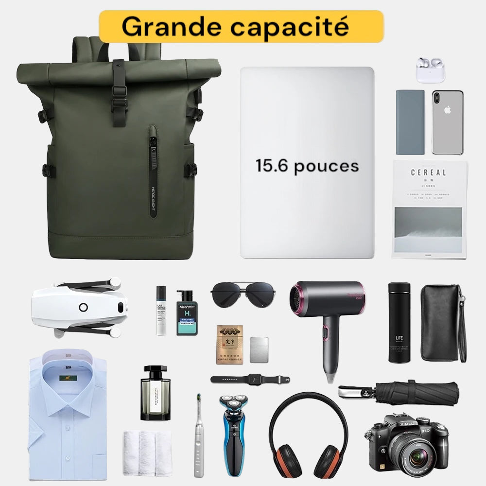 Sac à dos pour ordinateur portable imperméable