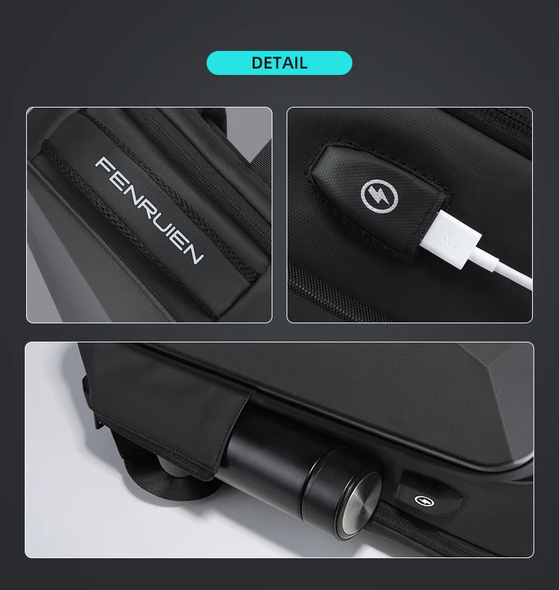 sac à ordinateur pour pro avec port USB