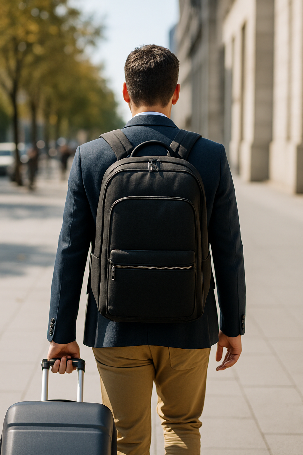 Sac à dos ou valise ? Le choix des citadins connectés en déplacement
