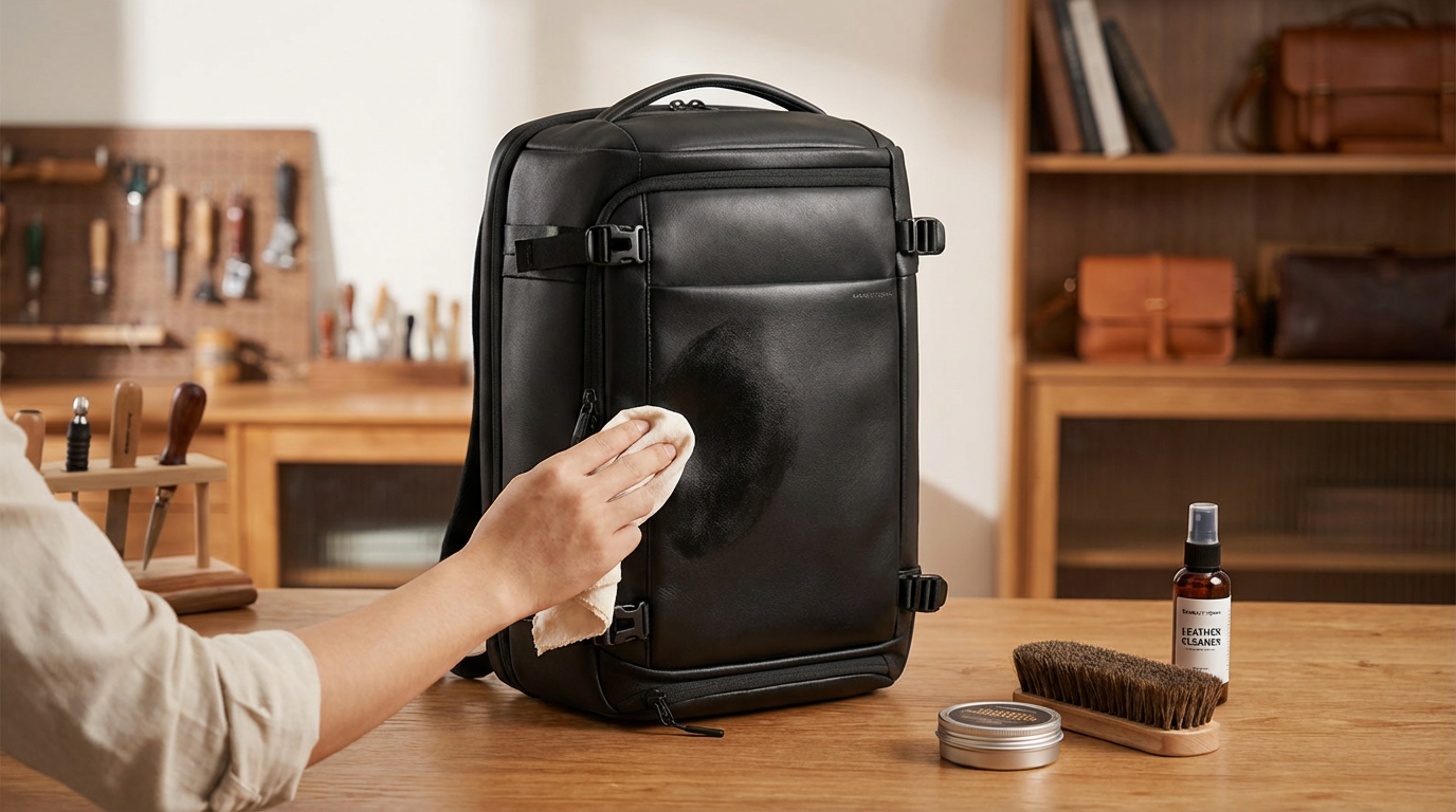 Comment entretenir un sac à dos ordinateur en cuir ?