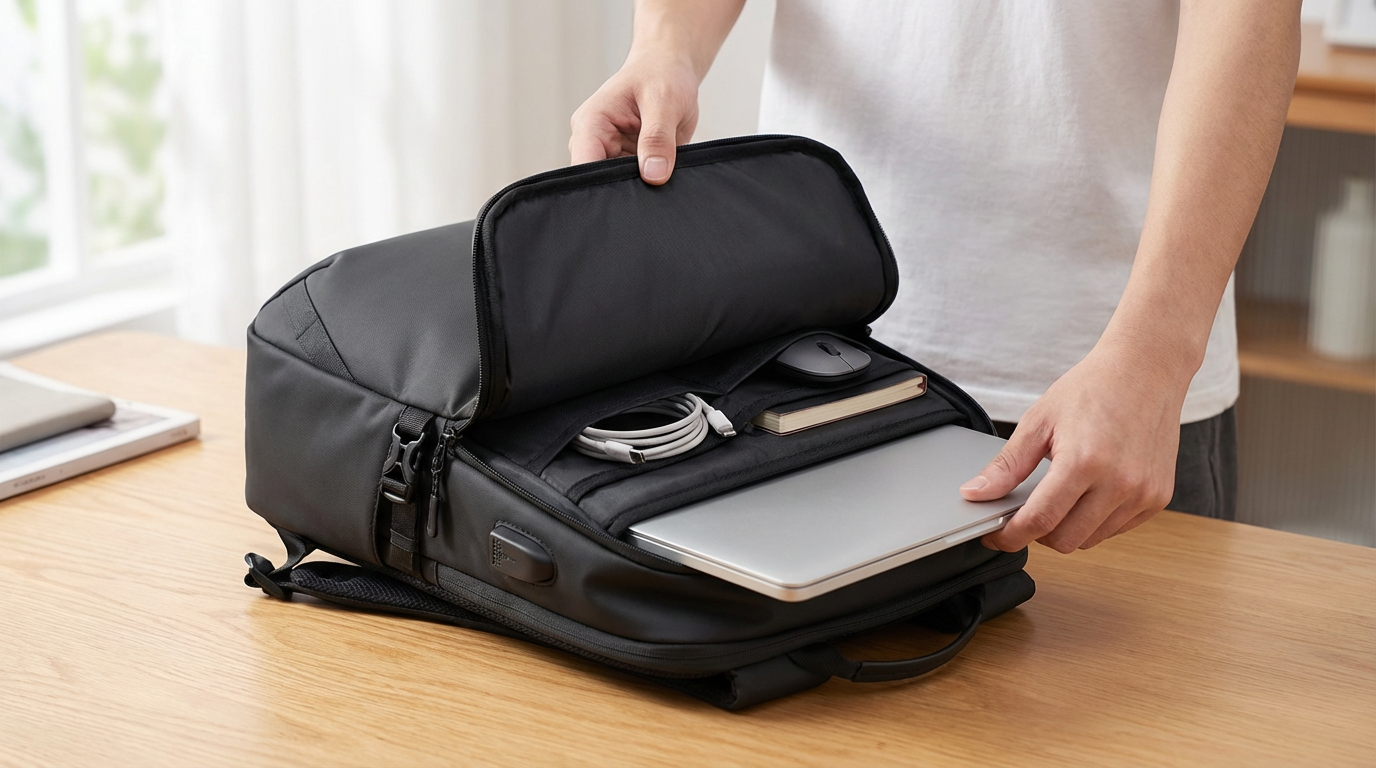 Comment mettre son ordinateur dans son sac ?