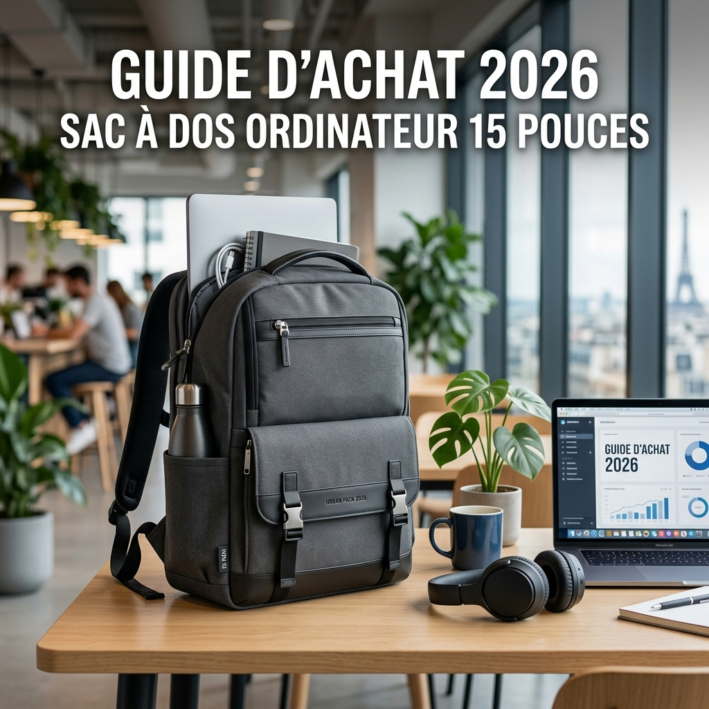 Sac à dos ordinateur 15 pouces : Guide d'achat 2026