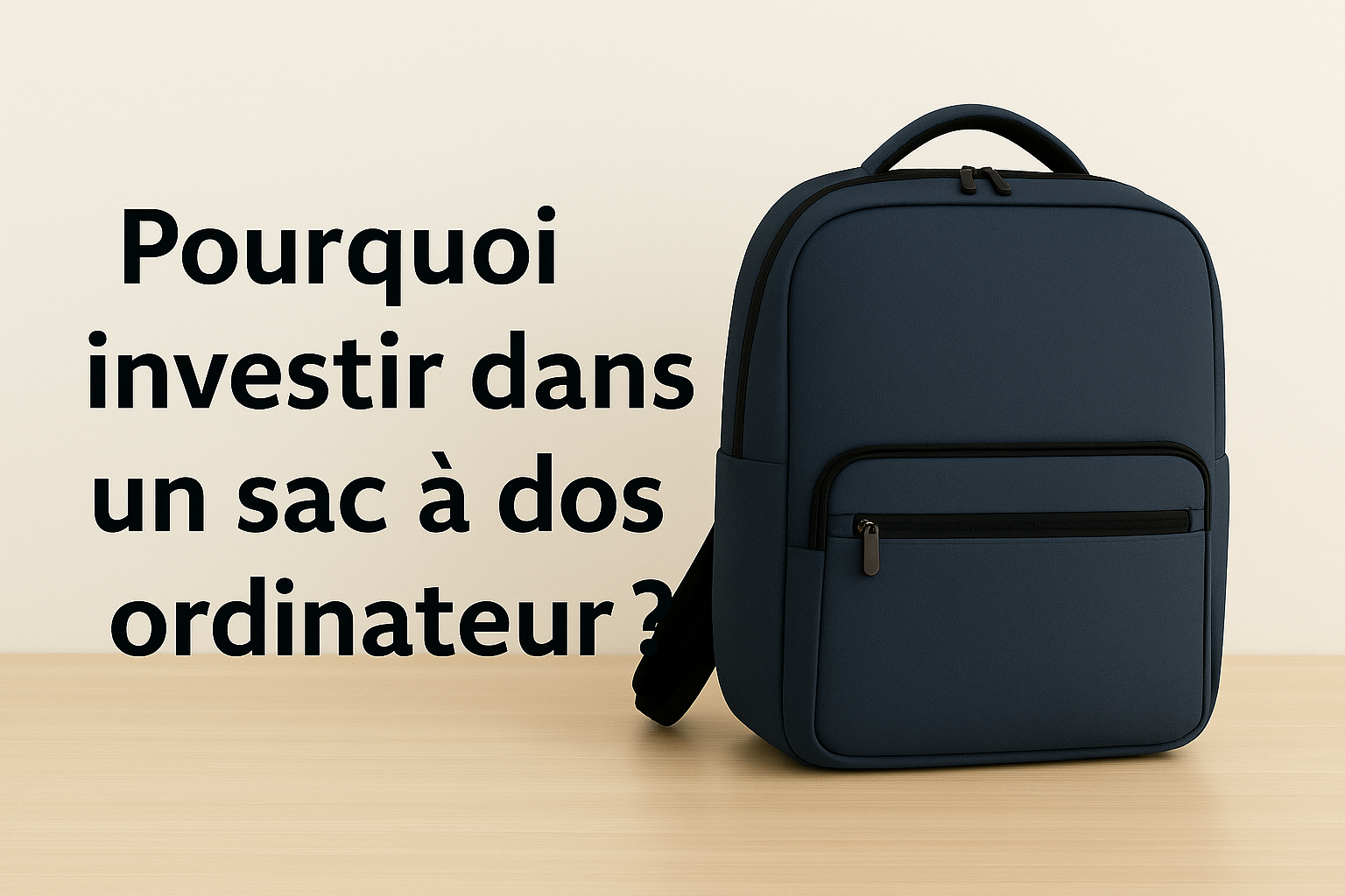 pourquoi investir dans un sac à dos ordinateur