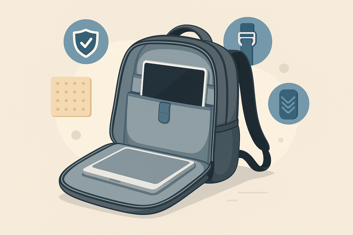 Qu'est-ce qui fait qu'un sac à dos est adapté aux ordinateurs portables ?