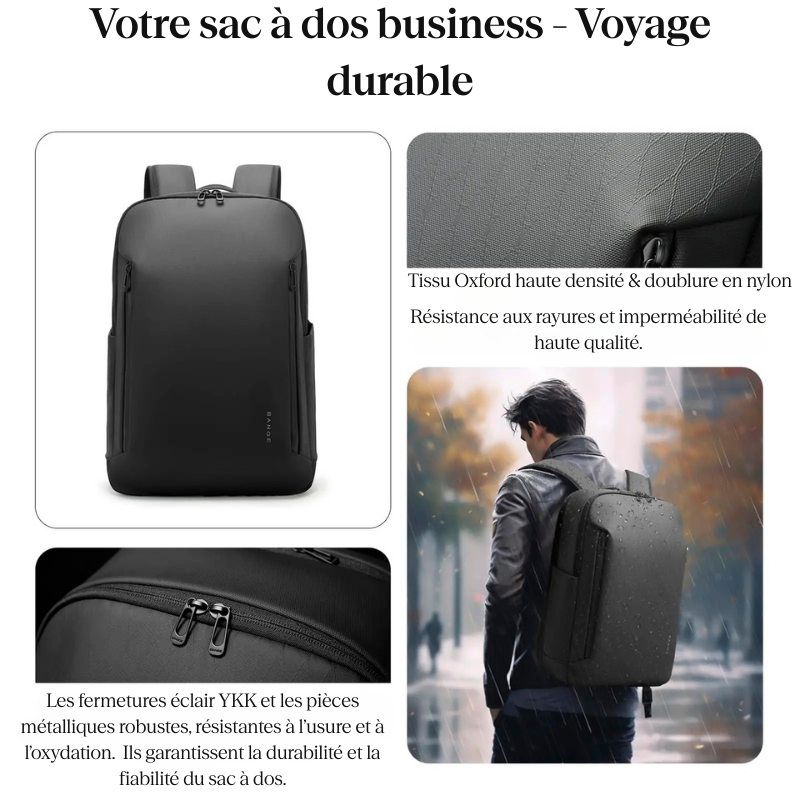 Sac à Dos Ordinateur Professionnel Homme
