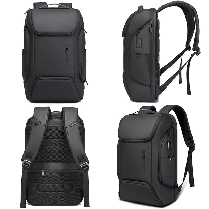 Sac à dos ordinateur Premium – 17 pouces – Design structuré & Port USB