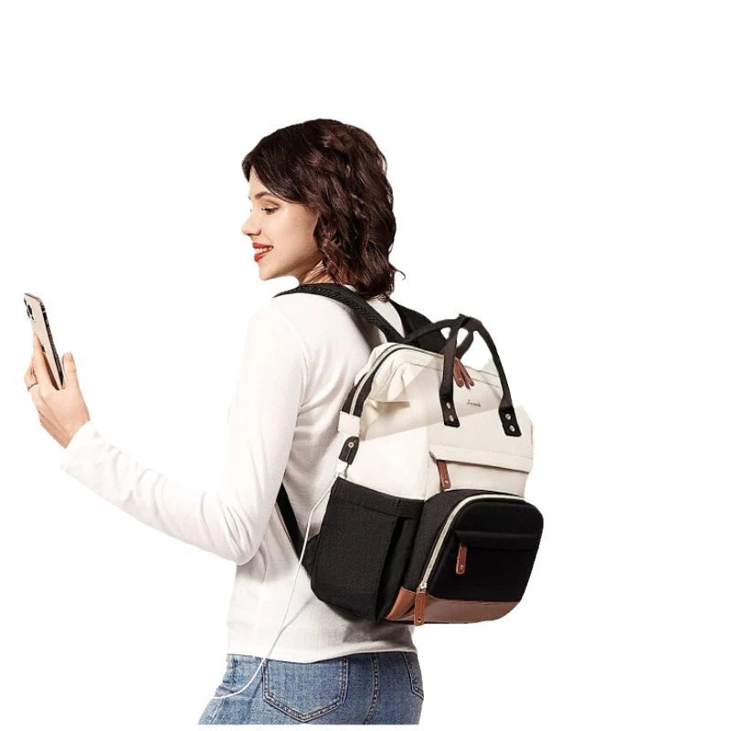 Sac à dos femme pour ordinateur 15,6 pouces – Élégance & praticité