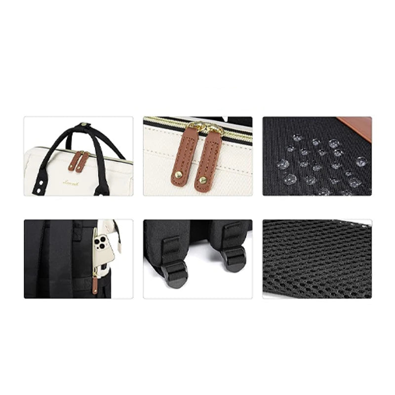Sac à dos femme pour ordinateur 15,6 pouces – Élégance & praticité