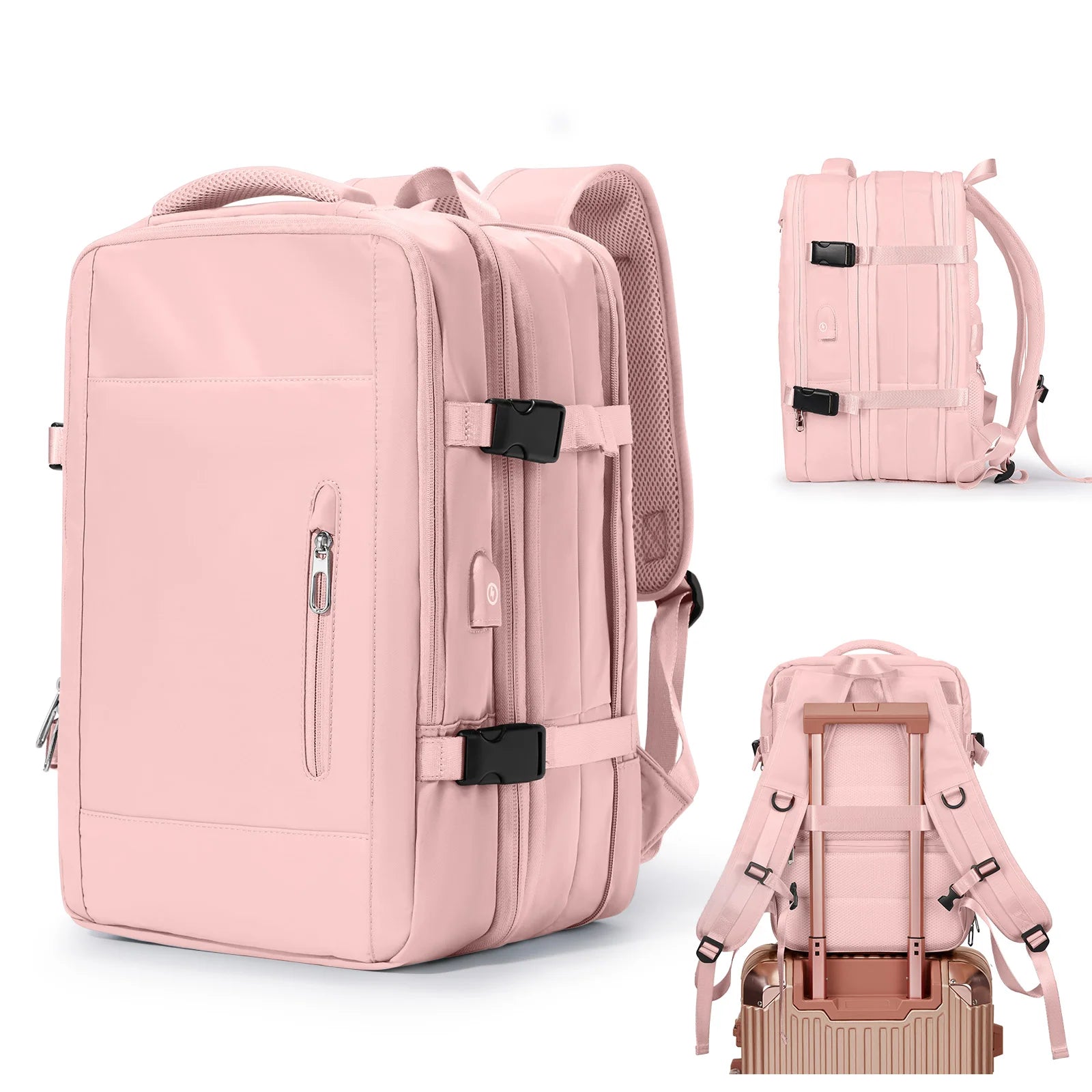 Sac à dos ordinateur homme - 15 pouces - Robuste avec renfort dorsal