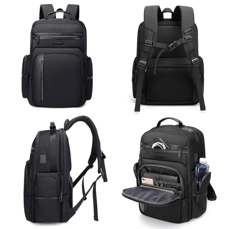 Sac a Dos Professionnel Ordinateur Compact, Étanche et Polyvalent