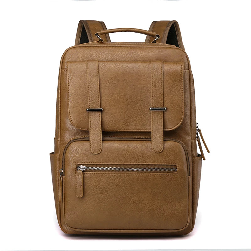 Sac à dos pour ordinateur en cuir pour femme