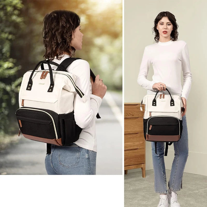 Sac à dos femme pour ordinateur 15,6 pouces – Élégance & praticité