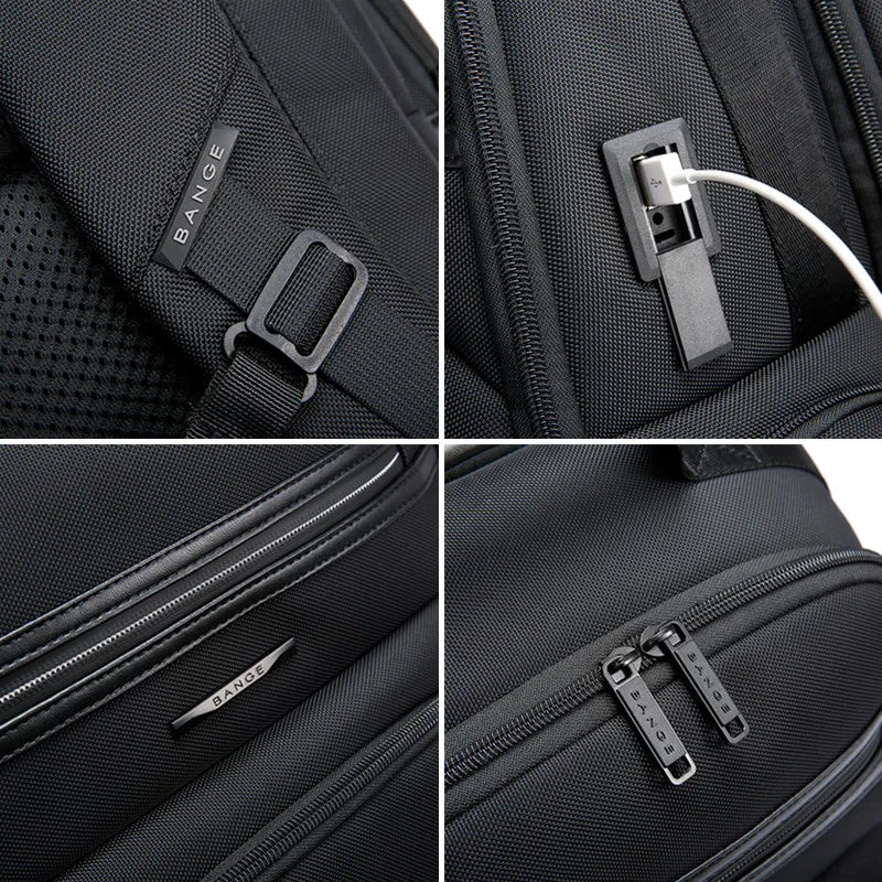 Sac a Dos Professionnel Ordinateur Compact, Étanche et Polyvalent