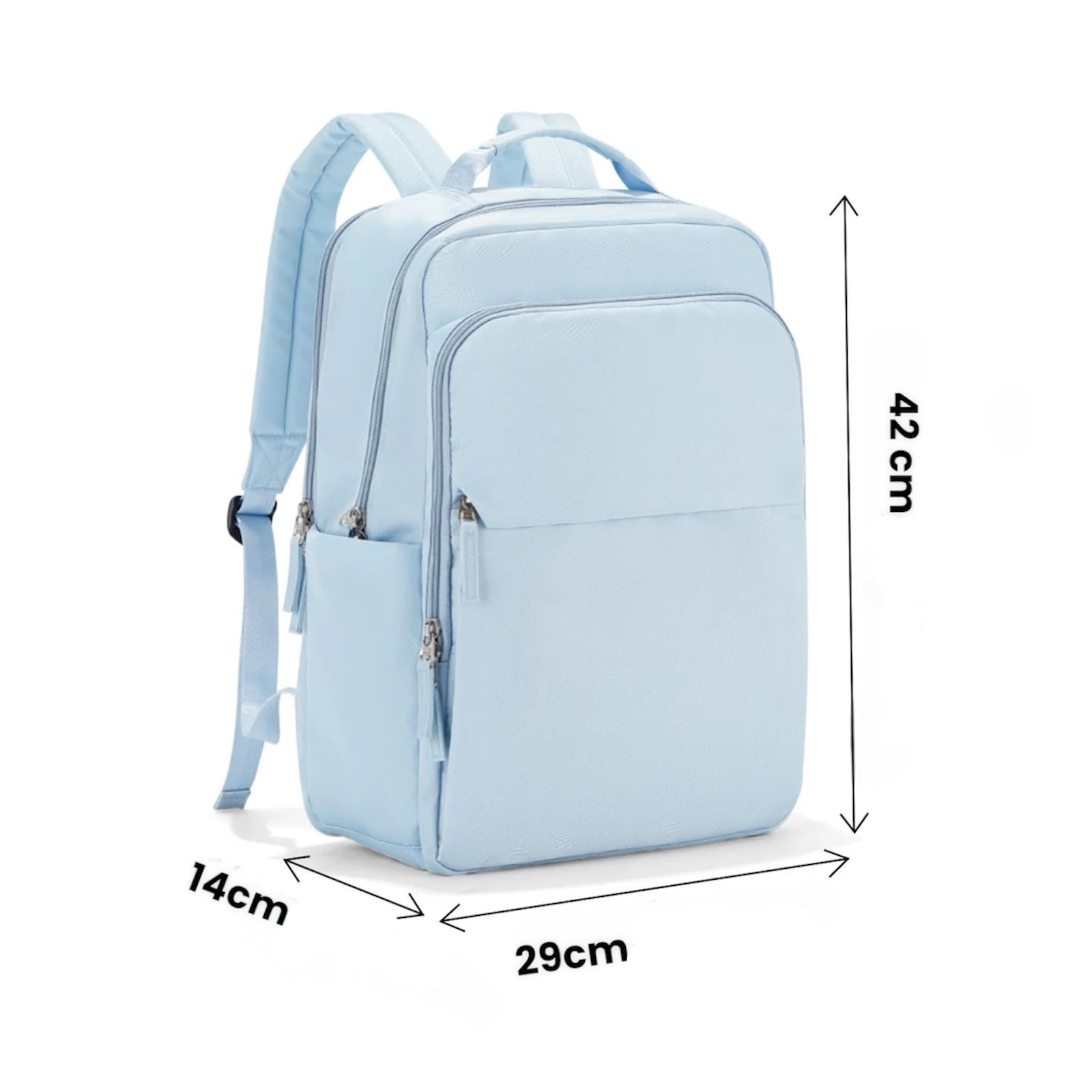 Sac à dos bleu 15 pouces pour pc portable