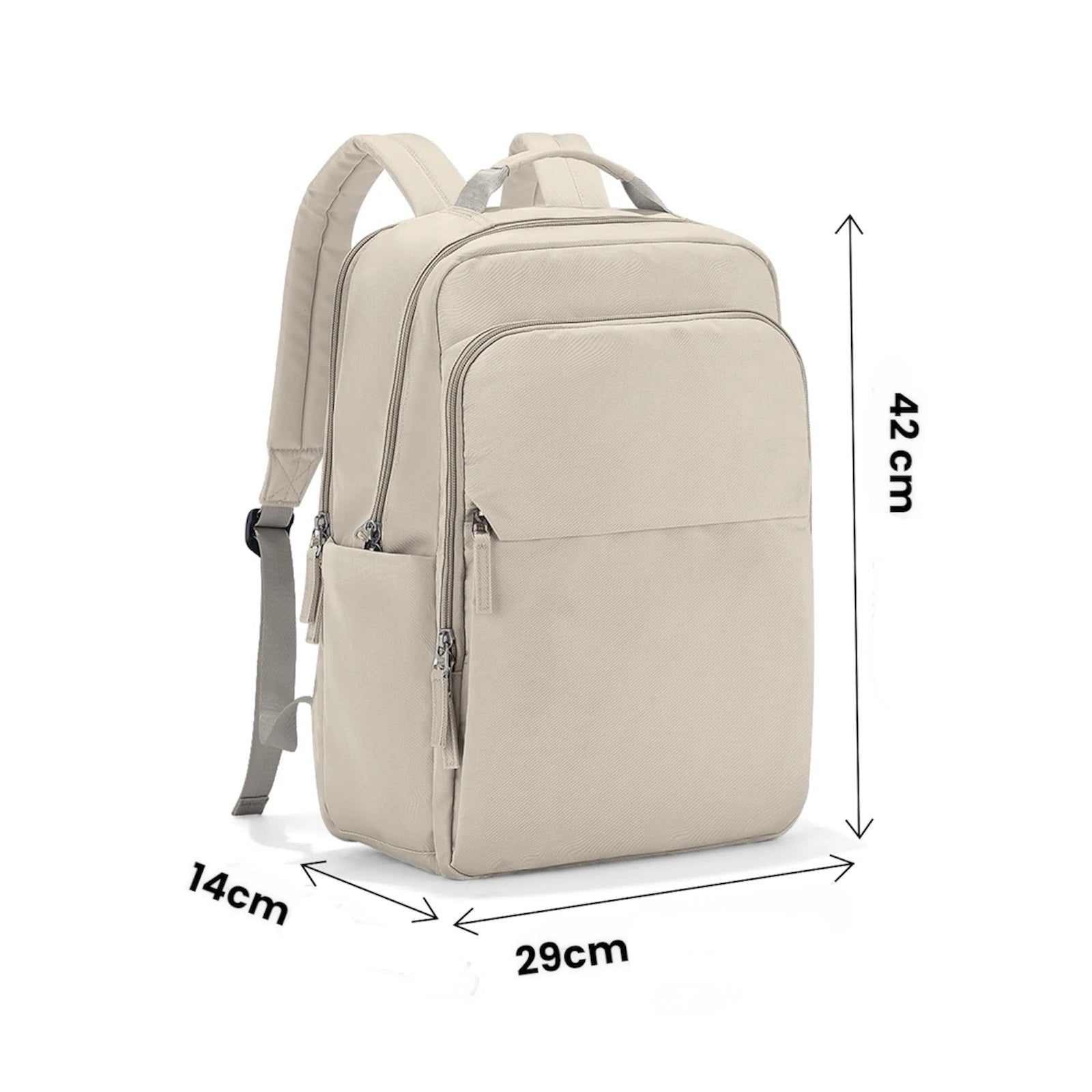 Sac à dos marron 15 pouces pour pc portable