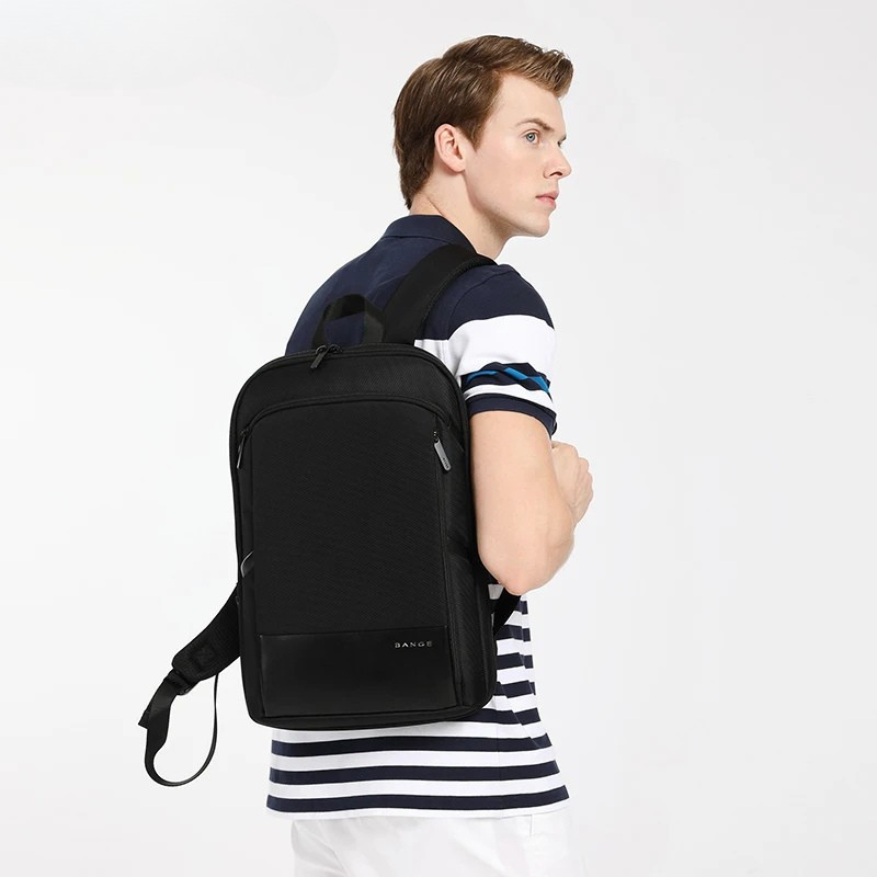 Sac à dos ordinateur de travail noir