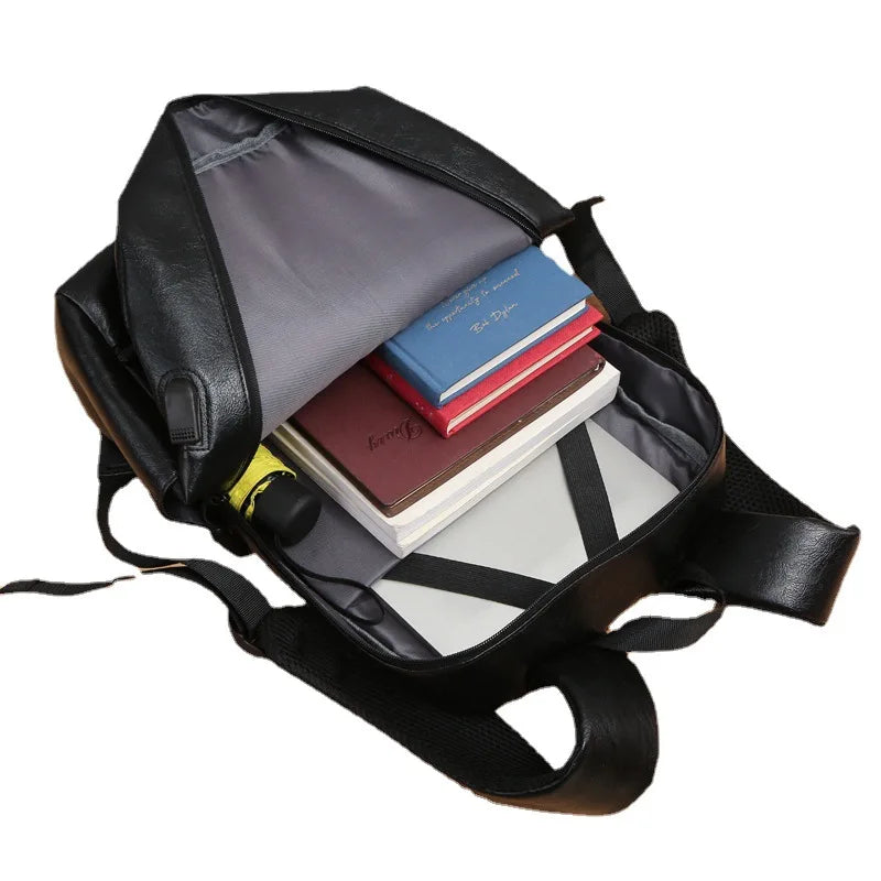 Sac à dos ordinateur portable souple en cuir