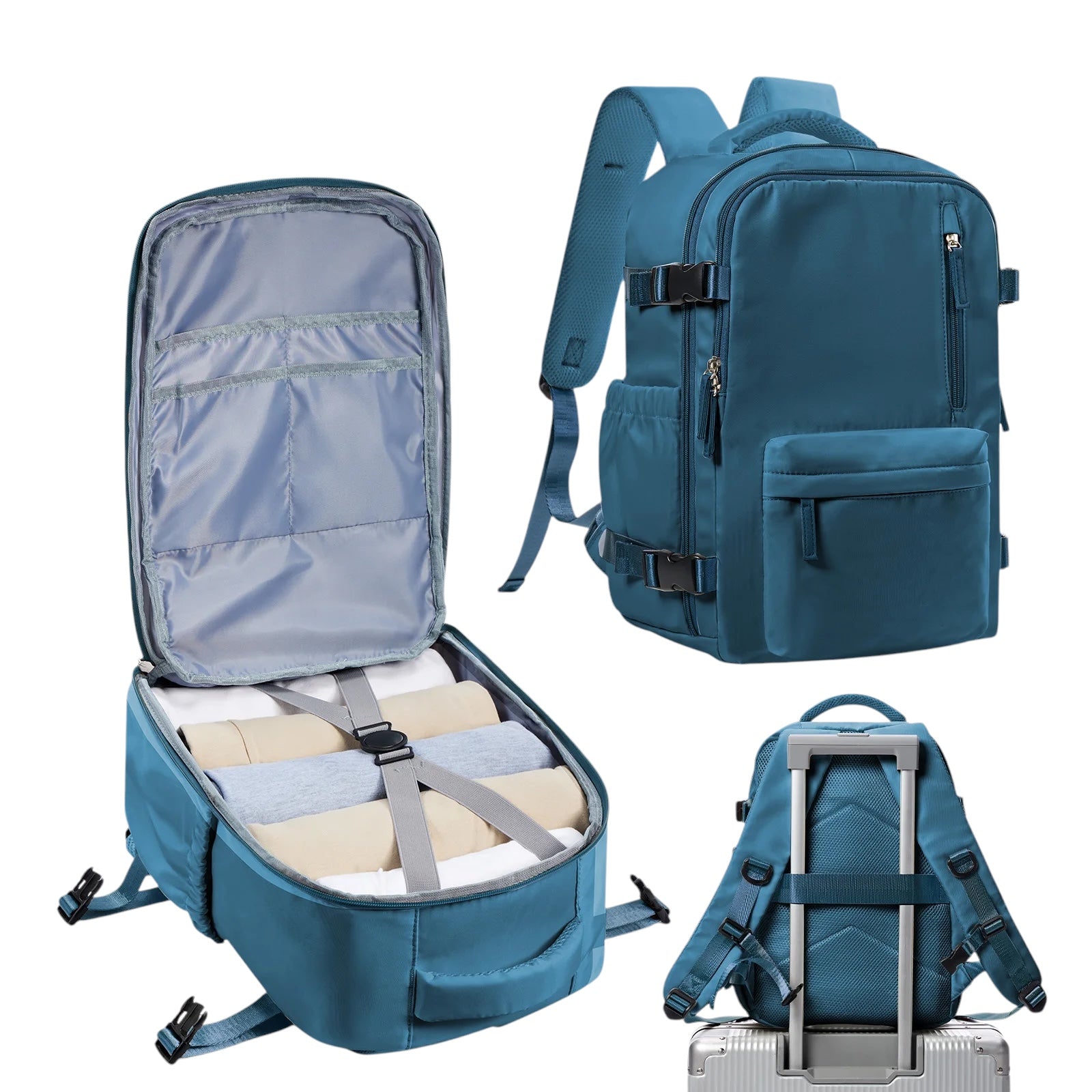 Sac à dos ordinateur souple de 15 pouces pour homme