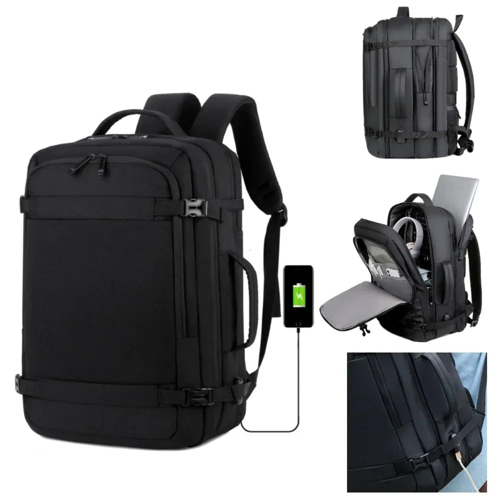 Sac cabine rechargeable pour pc portable extensible