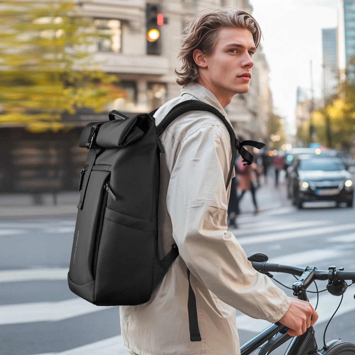 sac ordinateur noir transport avion